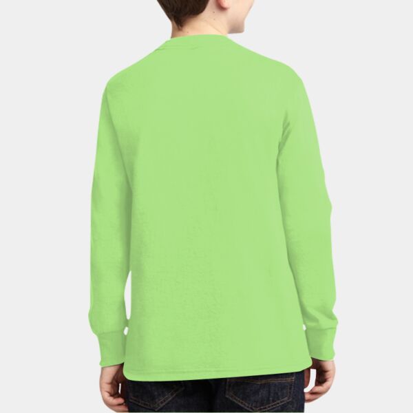 Youth Long Sleeve Core Cotton Tee Thumbnail