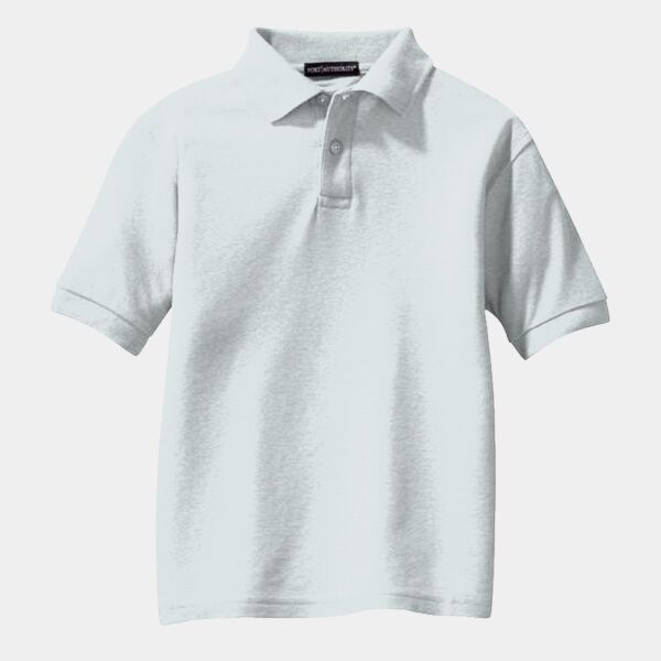 Youth Silk Touch Polo Thumbnail
